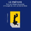 LE PRÉNOM - Pour une clinique du prénom à l'exemple du " yin " au Sud du Bénin
