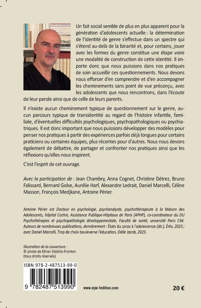 GENRE ET TRANSIDENTITÉS À L'ADOLESCENCE - comprendre et accompagner – Image 2